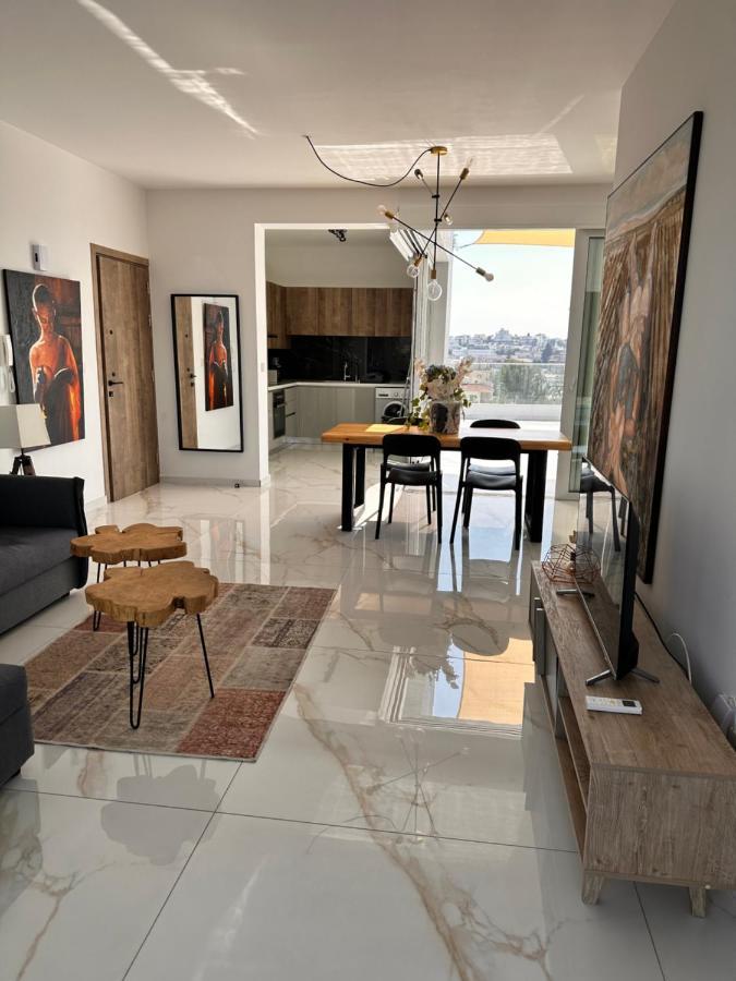 Luxury City Penthouse-Panoramic View! Apartment Nicosia Exterior photo