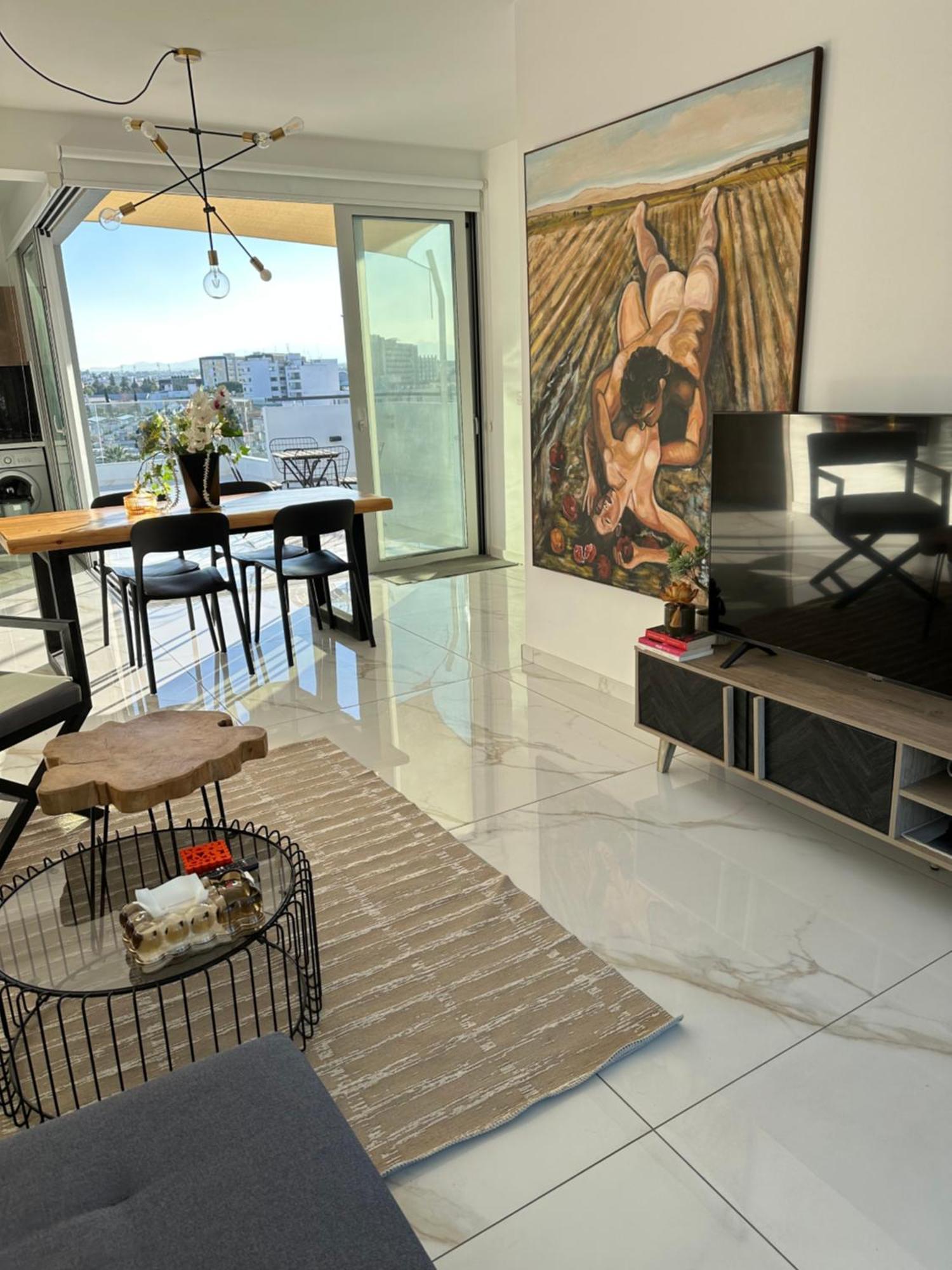 Luxury City Penthouse-Panoramic View! Apartment Nicosia Exterior photo