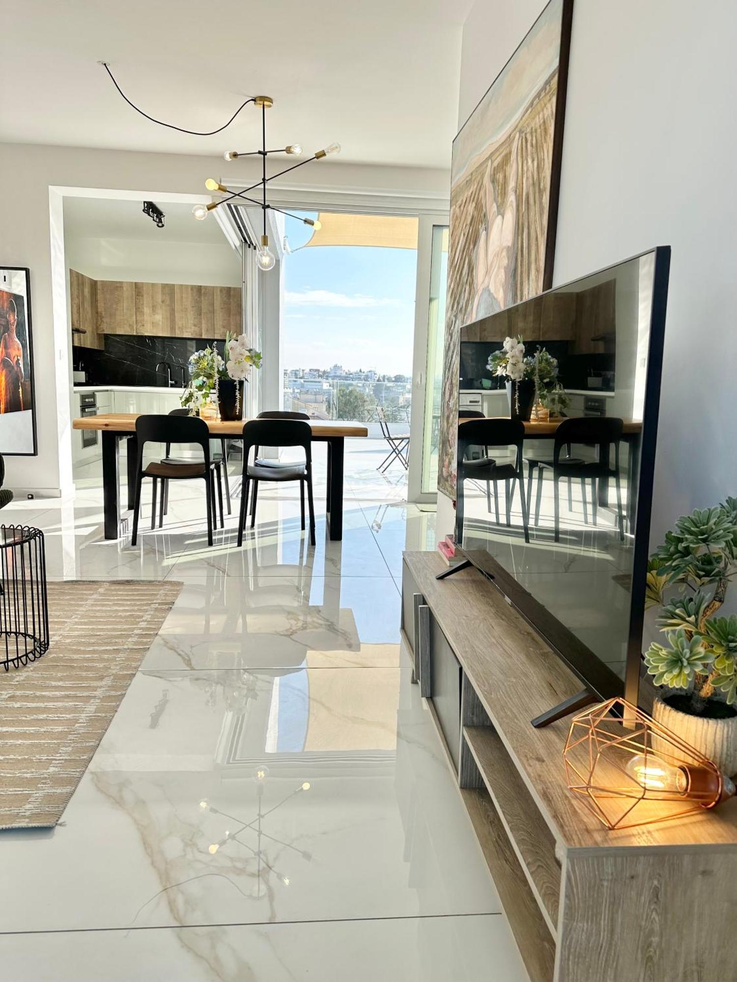 Luxury City Penthouse-Panoramic View-Near Unic Nicosia Exterior photo